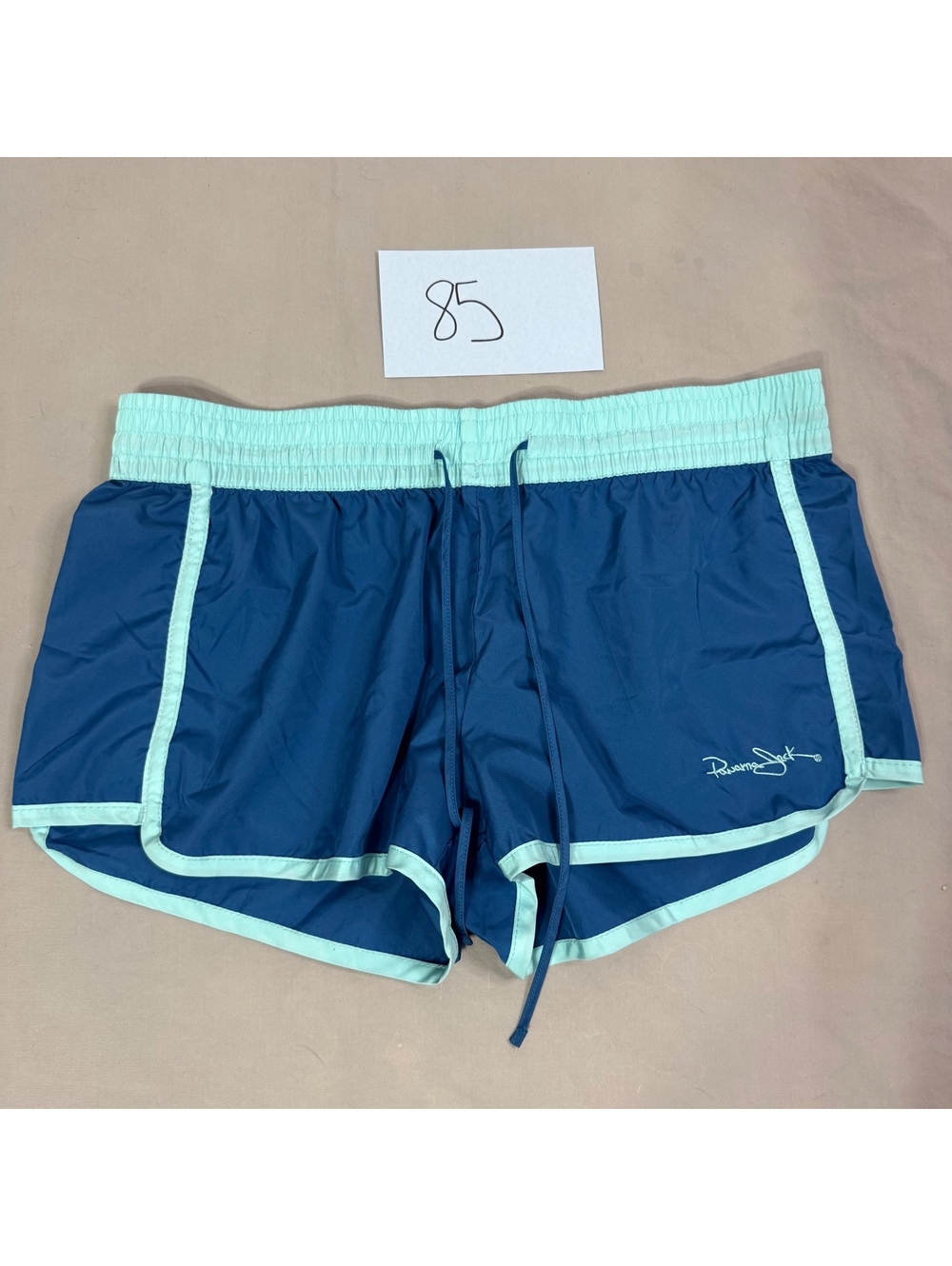 Panama Jack Woman’s Shorts Size L Navy Blue with Light Blue Trim